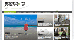 Desktop Screenshot of maison-et-domotique.com
